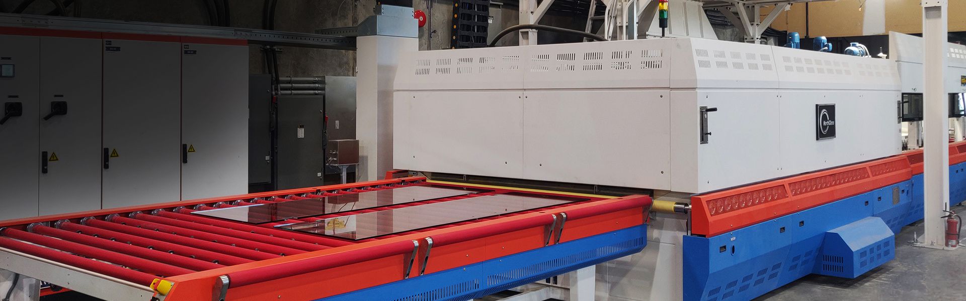 Forno para têmpera de vidro, série A